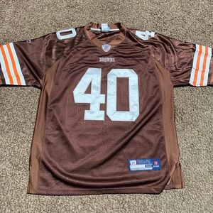 Cleveland Browns Stitched Peyton Hillis Jersey